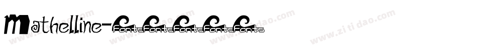 Mathelline字体转换