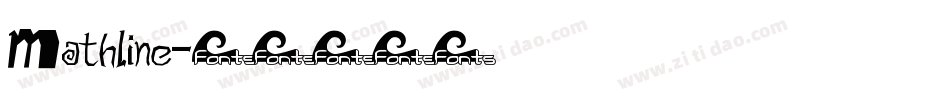 Mathline字体转换