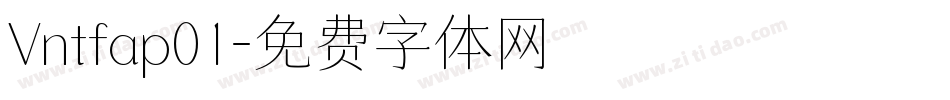 Vntfap01字体转换