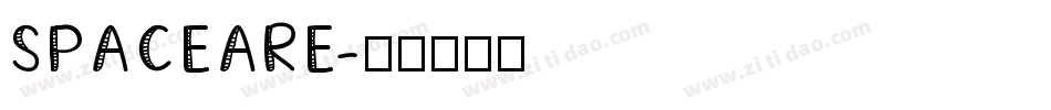 SPACEARE字体转换