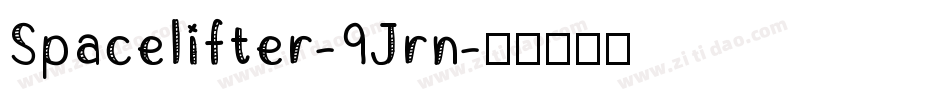 Spacelifter-9Jrn字体转换