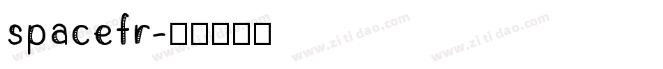 spacefr字体转换