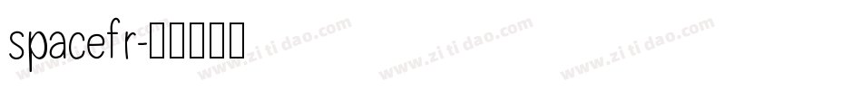 spacefr字体转换