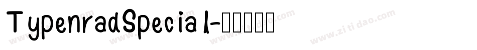 TypenradSpecial字体转换