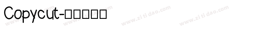Copycut字体转换
