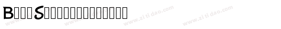 BaumSquiggle字体转换