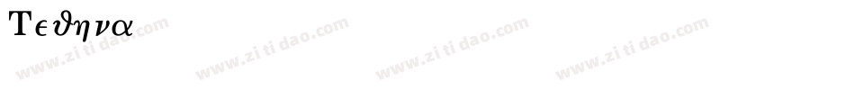 Techna字体转换