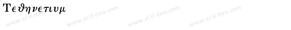 Technetium字体转换