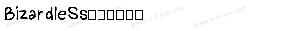 BizardleSs字体转换