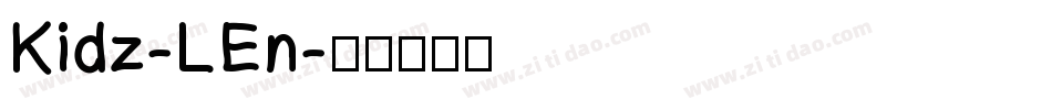 Kidz-LEn字体转换