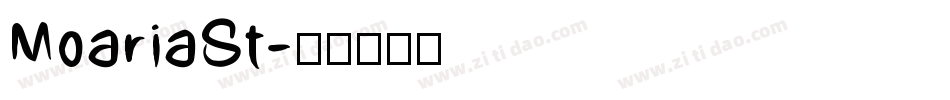 MoariaSt字体转换