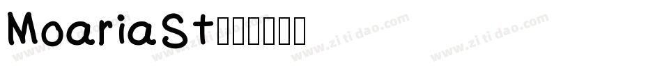 MoariaSt字体转换