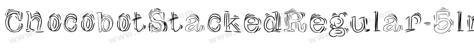 ChocobotStackedRegular-5lnG字体转换