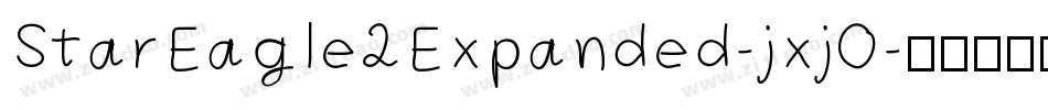 StarEagle2Expanded-jxj0字体转换
