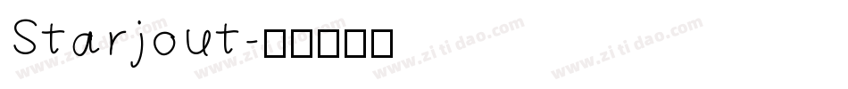 Starjout字体转换