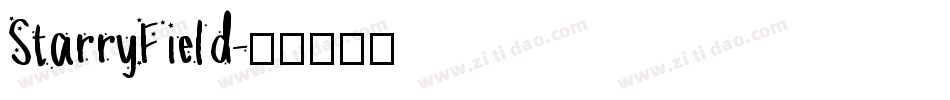 StarryField字体转换