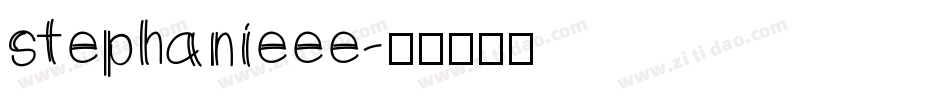 stephanieee字体转换