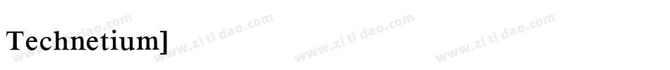 Technetium字体转换