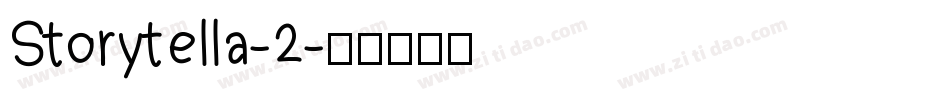 Storytella-2字体转换