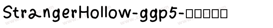 StrangerHollow-ggp5字体转换