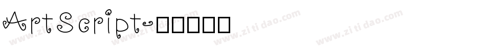 ArtScript字体转换