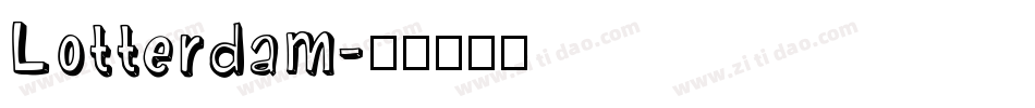 Lotterdam字体转换