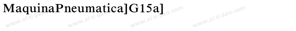 MaquinaPneumatica-G15a字体转换