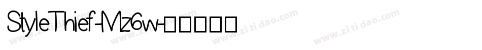 StyleThief-Mz6w字体转换