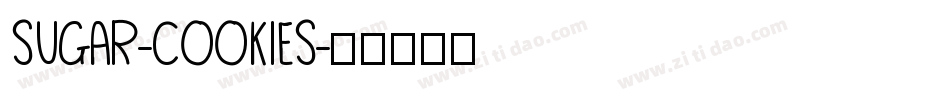 SUGAR-COOKIES字体转换