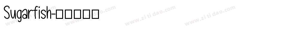 Sugarfish字体转换