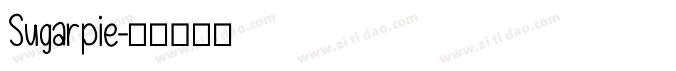 Sugarpie字体转换
