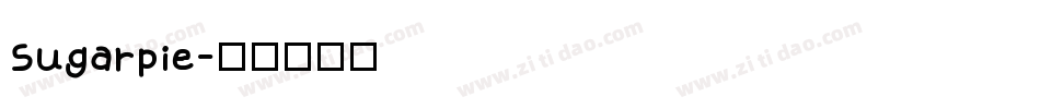 Sugarpie字体转换