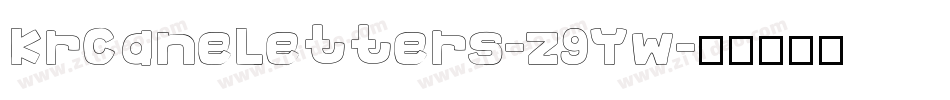 KrCaneLetters-z9Yw字体转换