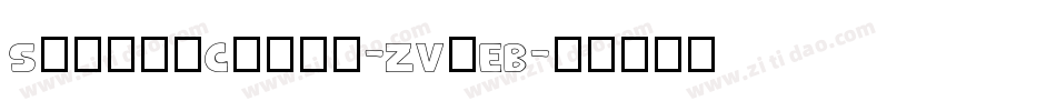 SummerCoast-ZVyEB字体转换