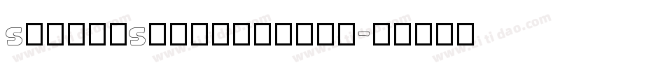 SummerScriptastic字体转换