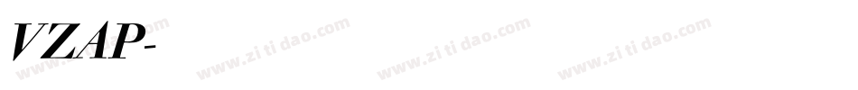 VZAP字体转换