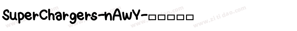 SuperChargers-nAwY字体转换