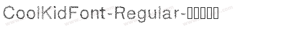 CoolKidFont-Regular字体转换