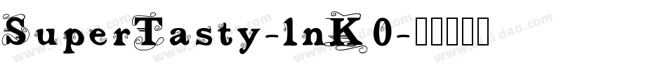 SuperTasty-lnK0字体转换