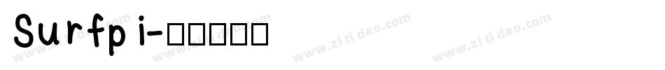 Surfpi字体转换