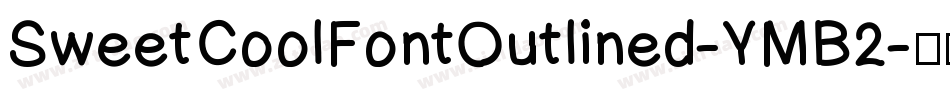 SweetCoolFontOutlined-YMB2字体转换
