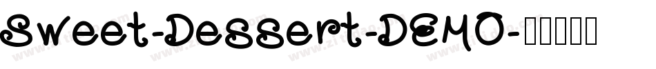 Sweet-Dessert-DEMO字体转换