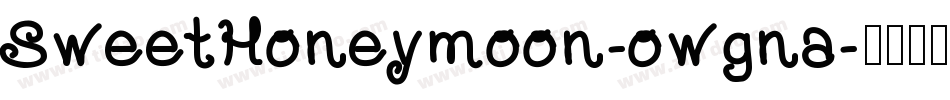 SweetHoneymoon-owgna字体转换