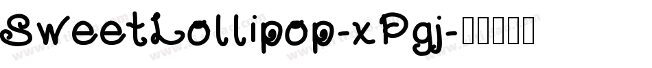 SweetLollipop-xPgj字体转换