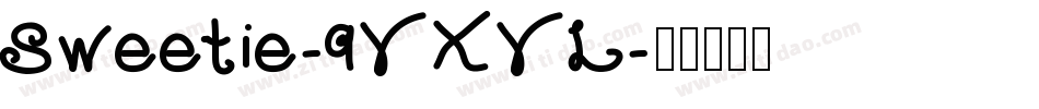 Sweetie-9YXYL字体转换