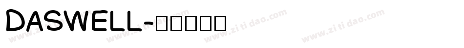 DASWELL字体转换