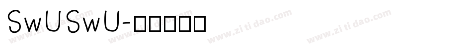 SwUSwU字体转换
