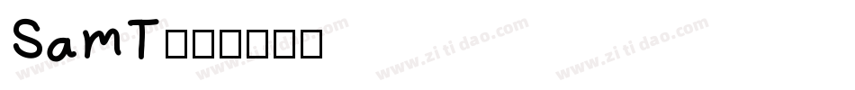SamT字体转换