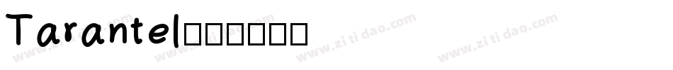 Tarantel字体转换