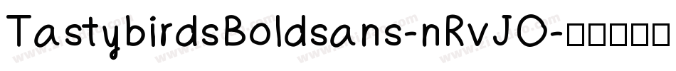 TastybirdsBoldsans-nRvJO字体转换